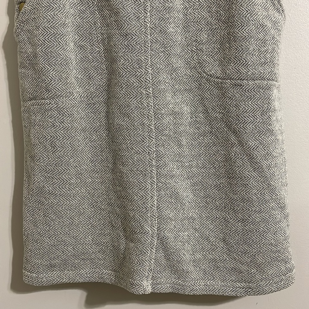 Gray Overall Dress with Adjustable Straps - Picture 5 of 11